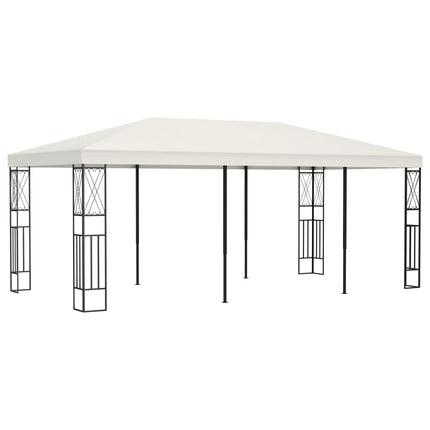 Gazebo 9.8'x19.6'Cream Fabric