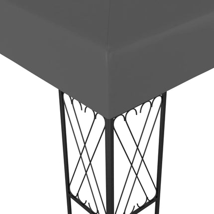 Gazebo 9.8'x19.6'Anthracite Fabric