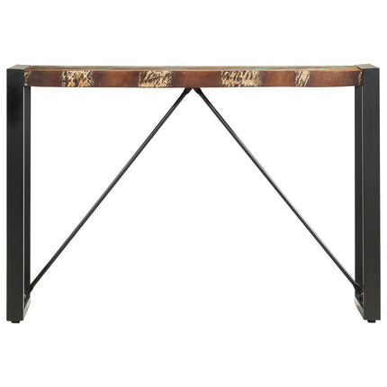 Console Table 43.3"x13.8"x29.9" Solid Reclaimed Wood