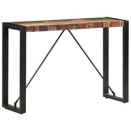 Console Table 43.3"x13.8"x29.9" Solid Reclaimed Wood