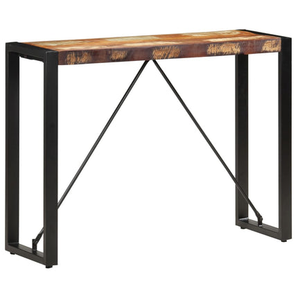 Console Table 43.3"x13.8"x29.9" Solid Reclaimed Wood