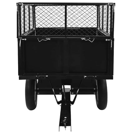 Tipping Trailer for Lawn Mower 661.4 lb Load