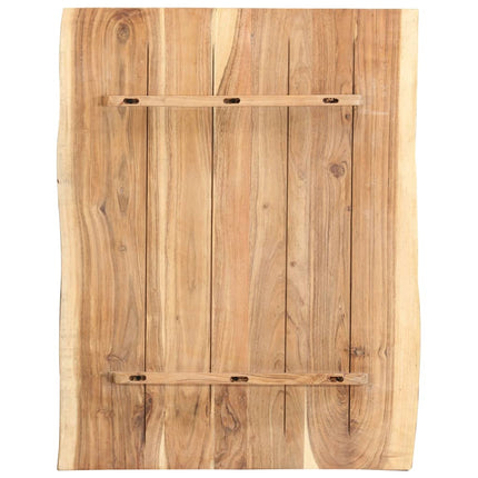 Table Top Solid Acacia Wood 31.5"x(19.7"-23.6")x1.5