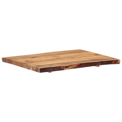 Table Top Solid Acacia Wood 31.5"x(19.7"-23.6")x1.5