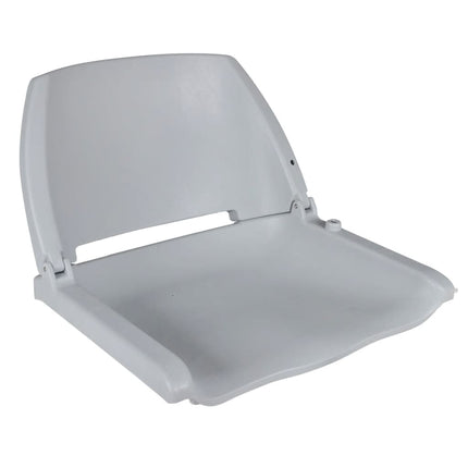 Boat Seats 2 pcs Foldable Backrest No Pillow Grey 16.1x20.1x18.9"(2x90417)