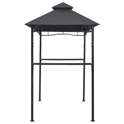 BBQ Gazebo 7.9'x4.9'x8.4'Anthracite Steel