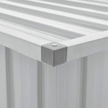 Patio Storage Box Gray 58.7"x39"x36.6
