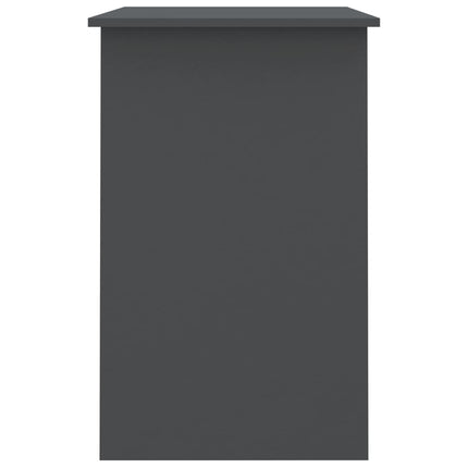 Desk Gray 39.4"x19.7"x29.9" Engineered Wood