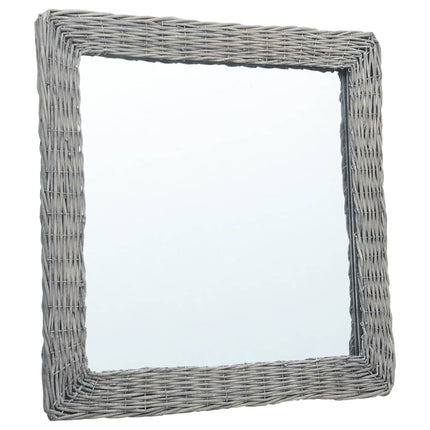 Mirror 19.7"x19.7" Wicker