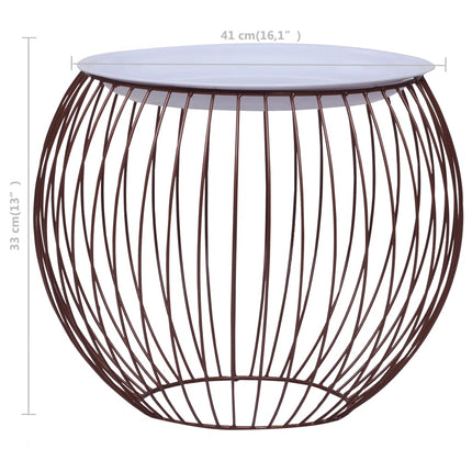 Coffee Table Gold Ø 16.1