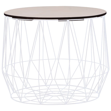 Coffee Table 2 pcs White