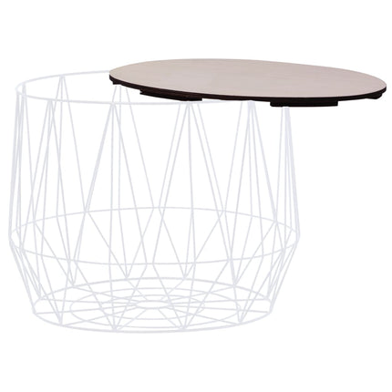 Coffee Table 2 pcs White