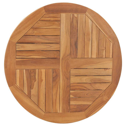 Table Top Solid Teak Wood Round 1" 31.5