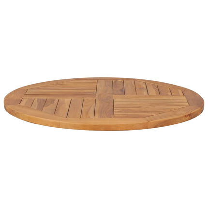 Table Top Solid Teak Wood Round 1" 31.5