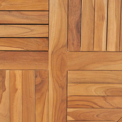 Table Top Solid Teak Wood Round 1" 31.5