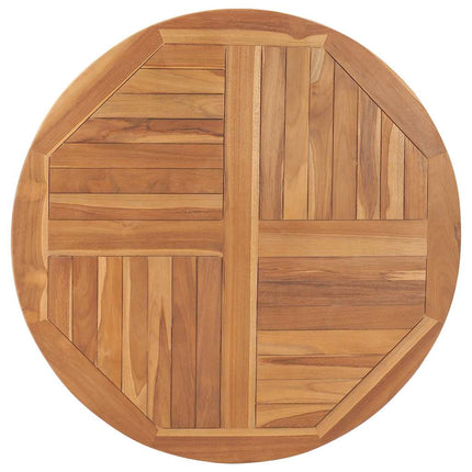 Table Top Solid Teak Wood Round 1" 35.4