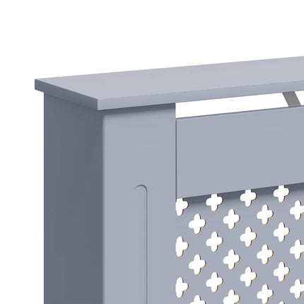Radiator Cover Anthracite 44.1"x7.5"x32.1" MDF