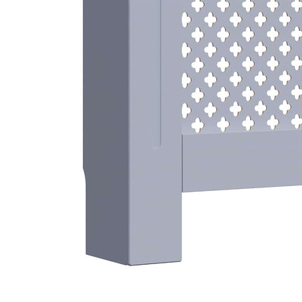 Radiator Cover Anthracite 44.1"x7.5"x32.1" MDF