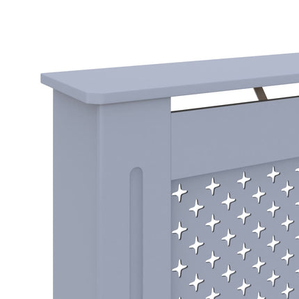 Radiator Cover Anthracite 59.8"x7.5"x32.1" MDF