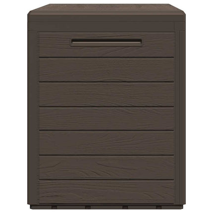 Patio Storage Box Brown 30.7"x17.3"x21.7