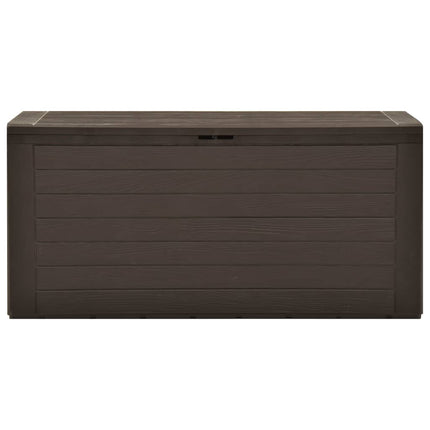Patio Storage Box Brown 45.7"x17.3"x21.7