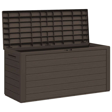 Patio Storage Box Brown 45.7"x17.3"x21.7