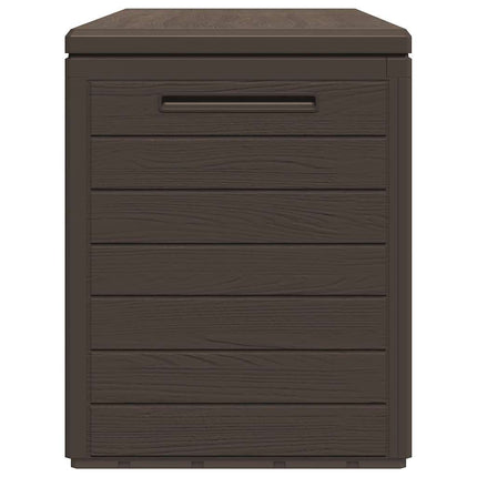 Patio Storage Box Brown 45.7"x17.3"x21.7