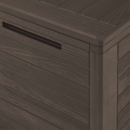 Patio Storage Box Brown 45.7"x17.3"x21.7