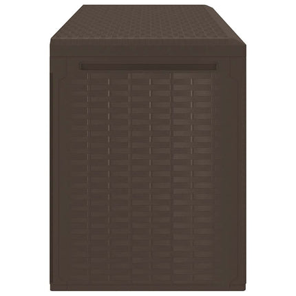 Patio Storage Box Brown 44.9"x18.5"x23.6