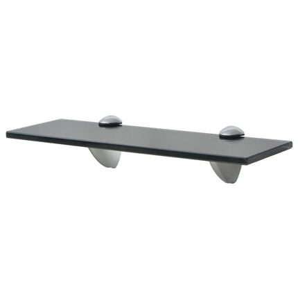 Floating Shelves 2 pcs Glass 11.8"x3.9" 0.3