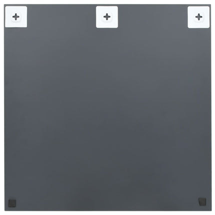 Wall Mirrors 2 pcs 23.6"x23.6" Square Glass
