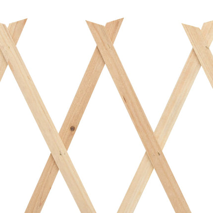 Trellis Fences 5 pcs Firwood 70.9"x23.6