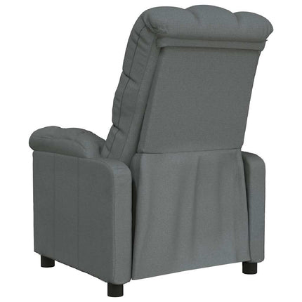 Recliner Dark Gray Fabric
