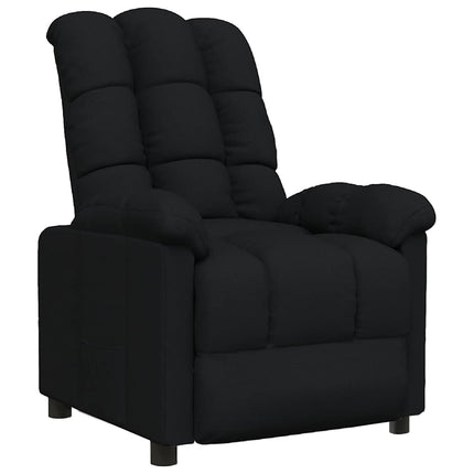 Recliner Black Fabric