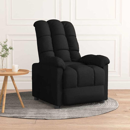 Recliner Black Fabric