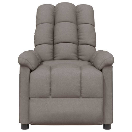 Recliner Taupe Fabric