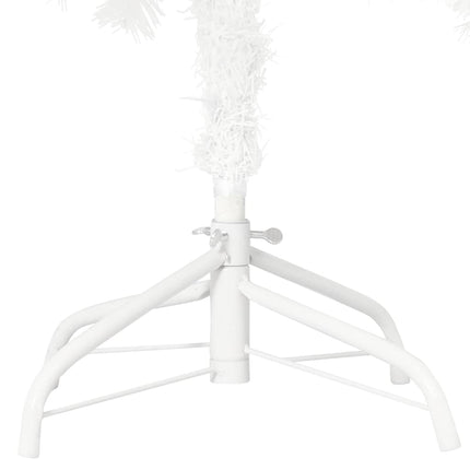 Artificial Christmas Tree Lifelike Needles White 8 ft