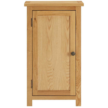 Cupboard 17.7"x12.6"x33.5" Solid Oak Wood
