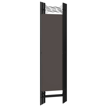 5-Panel Room Divider Anthracite 78.7"x70.9