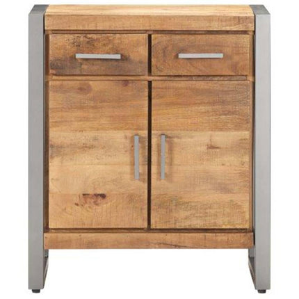Sideboard 23.6"x13.8"x28.3" Rough Mango Wood