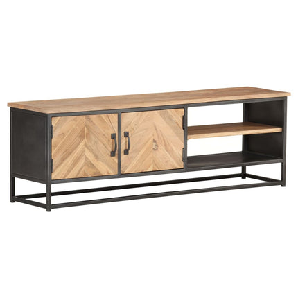 TV Stand 47.2"x11.8"x15.7" Solid Wood Acacia