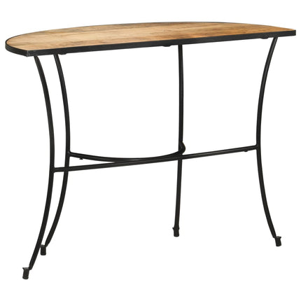 Side Table 43.3"x15.7"x30.3" Solid Mango Wood