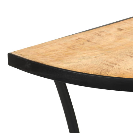 Side Table 43.3"x15.7"x30.3" Solid Mango Wood