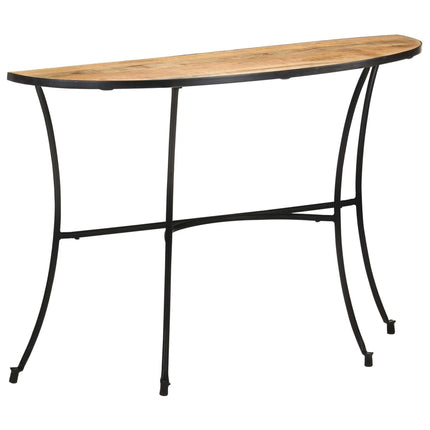 Side Table 43.3"x15.7"x30.3" Solid Mango Wood