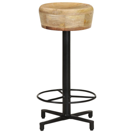 Bar Stools 2 pcs 26" Solid Mango Wood