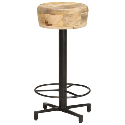 Bar Stools 2 pcs 26" Solid Mango Wood