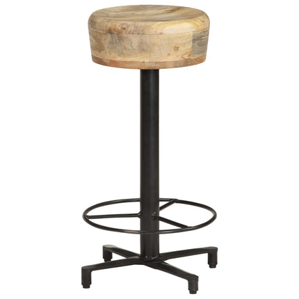 Bar Stools 2 pcs 26" Solid Mango Wood