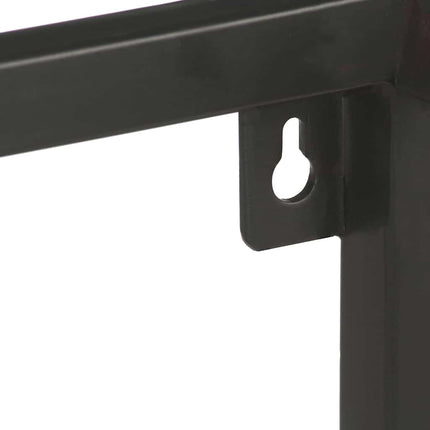 Wall Shelf 31.5"x7.9"x23.6" Rough Mango Wood