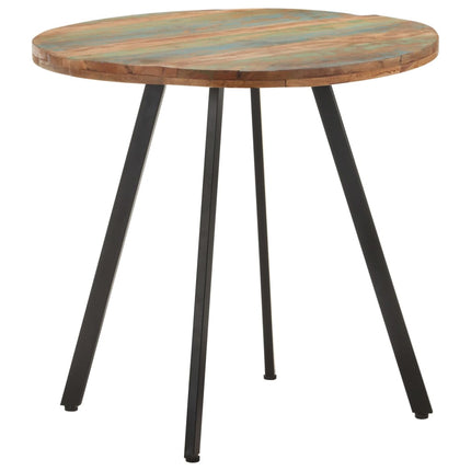 Dining Table 31.5" Solid Reclaimed Wood