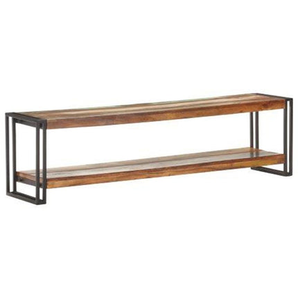 TV Stand 59.1"x11.8"x15.7" Solid Reclaimed Wood